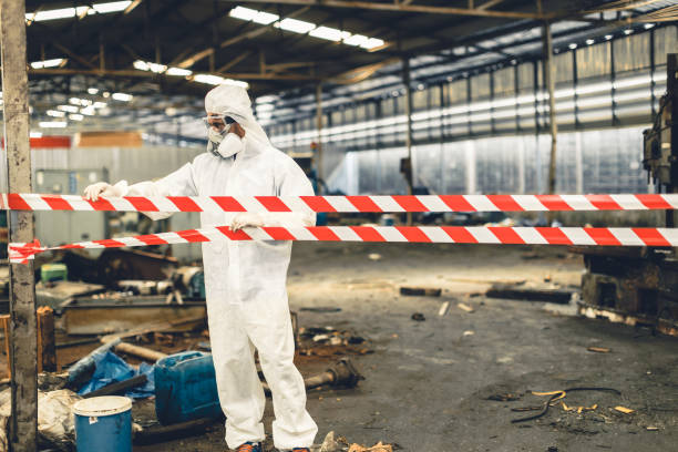 Professional Unattended Death Cleanup technician working in Olivet, TN